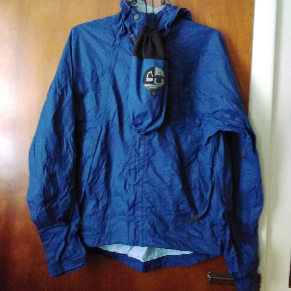 Sierra Designs Waterproof Blue Parka/jacket